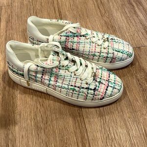 Kate spade tweed sneakers